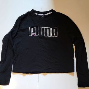 Puma Black Long Sleeve Shirt Size XL